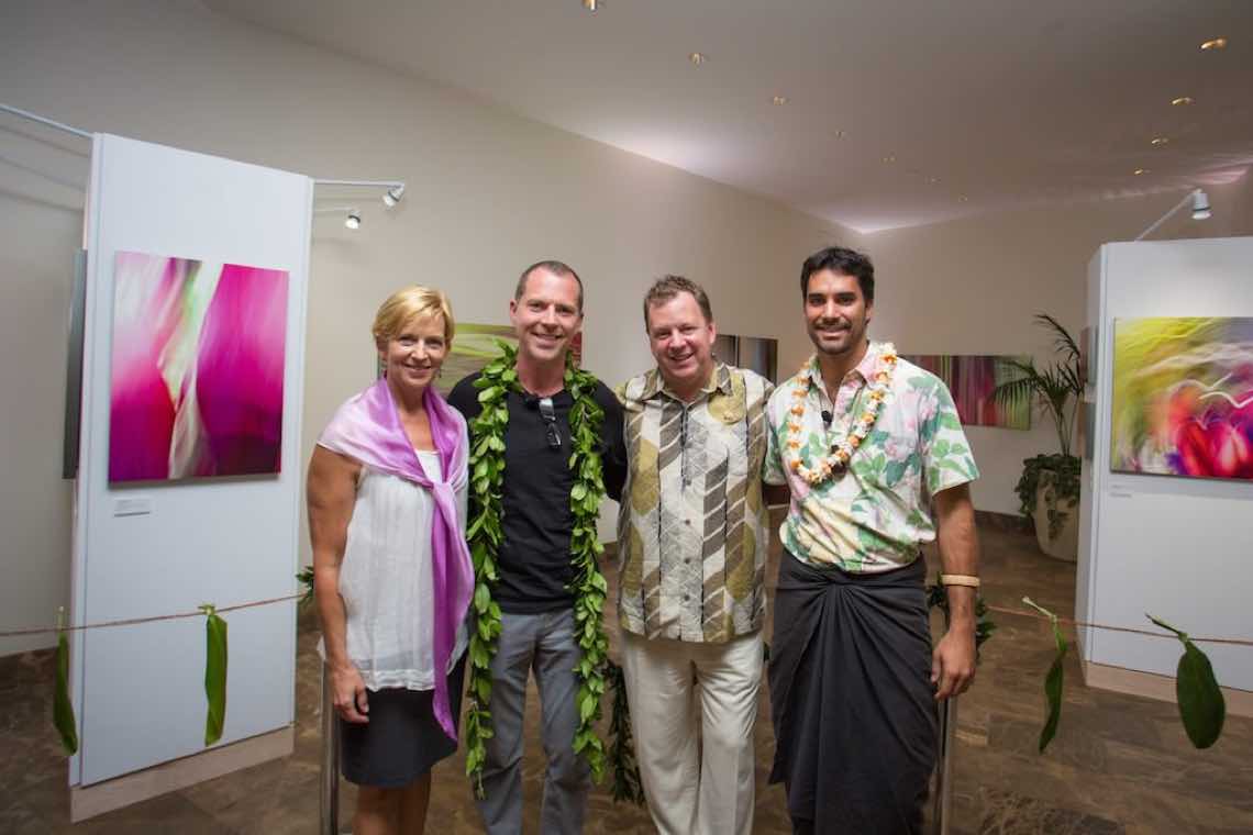 Shane Robinson Fine Art Gallery Wailea Andaz Opening